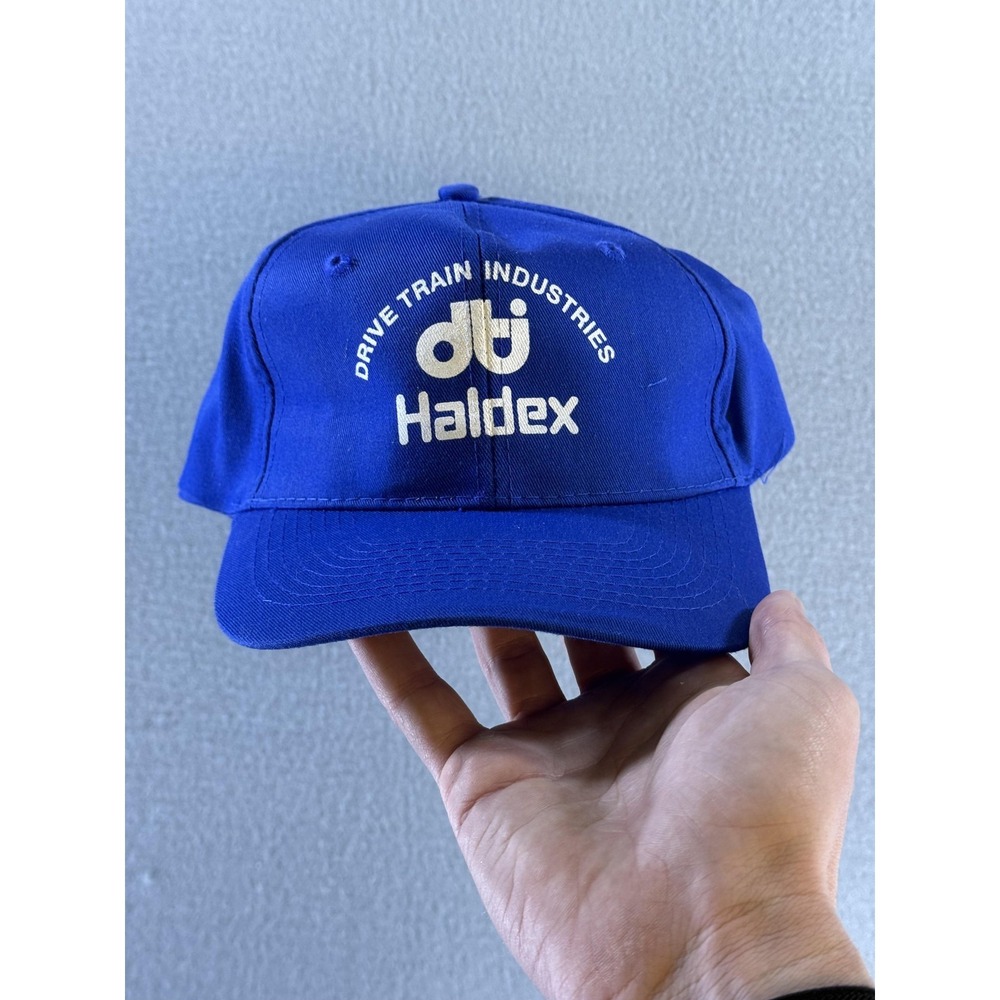 Drive Train Industries Haldex Hat Cap Snap‎ Back Mens One Size Blue Twill Otto